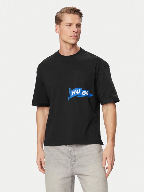 Hugo Tricou Nohacrop 50556406 Loose Fit