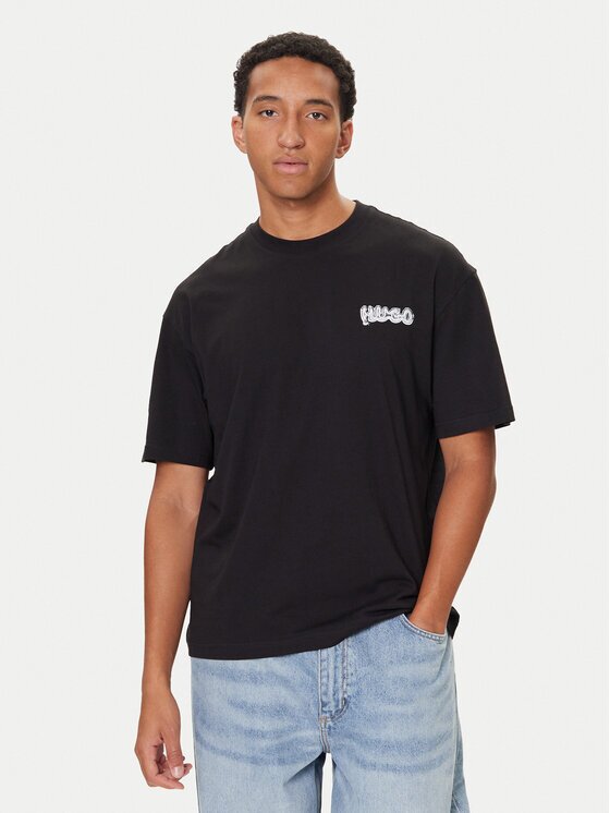 Hugo Tricou Nyrotee 50549769 Loose Fit
