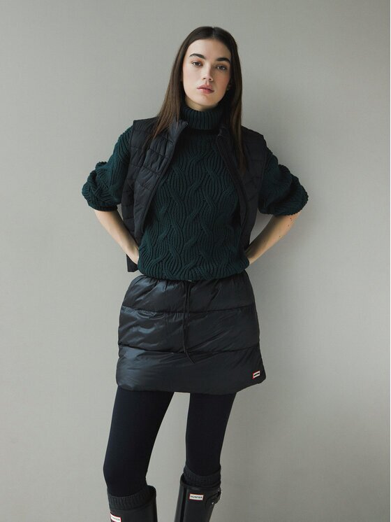 Hunter Fustă mini HARW0035242 Regular Fit
