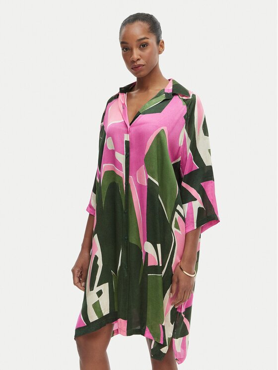 ICONIQUE Rochie tip cămașă Annabelle IC26-098 Relaxed Fit