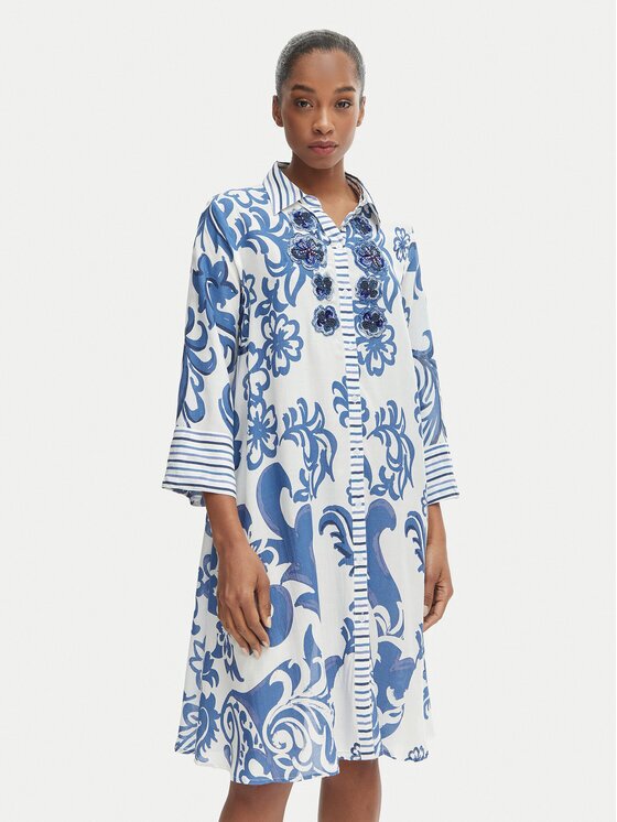 ICONIQUE Rochie tip cămașă Romina IC26-037 Regular Fit
