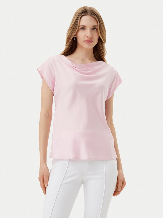 Imperial Bluză RFZ5JDG Roz Regular Fit