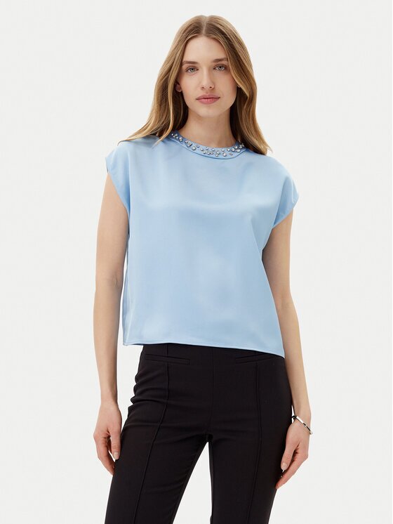 Imperial Bluză RIC3JBA Albastru Regular Fit