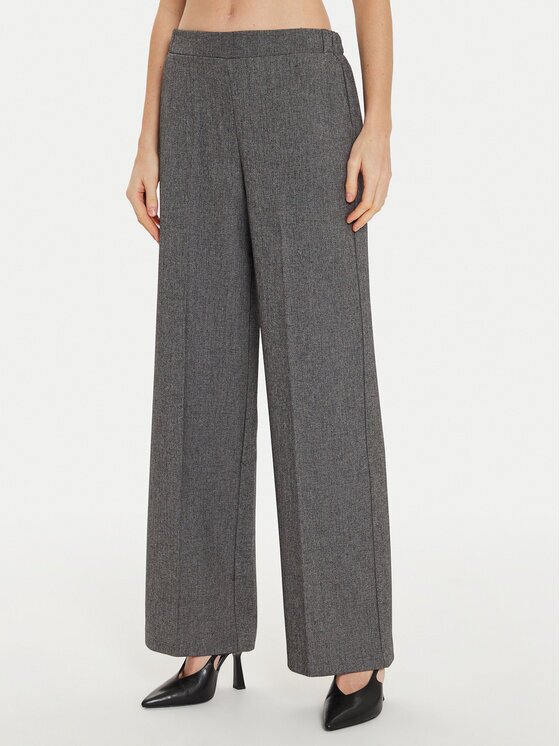 Imperial Pantaloni din material P4L0IEI Wide Leg
