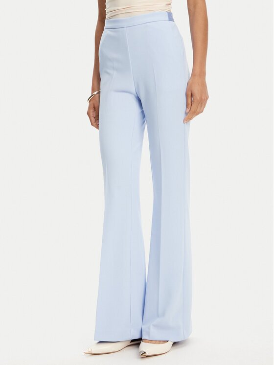 Imperial Pantaloni palazzo P3E9JAW Albastru celest Wide Leg