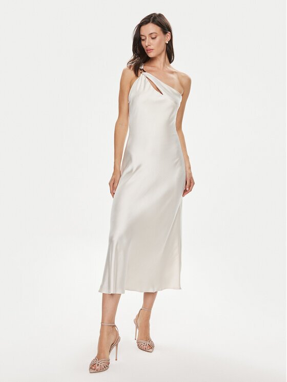 Imperial Rochie cocktail ADOJHBA Bej Regular Fit