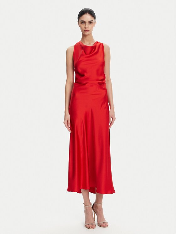 Imperial Rochie cocktail AEQJJBA Roșu Regular Fit