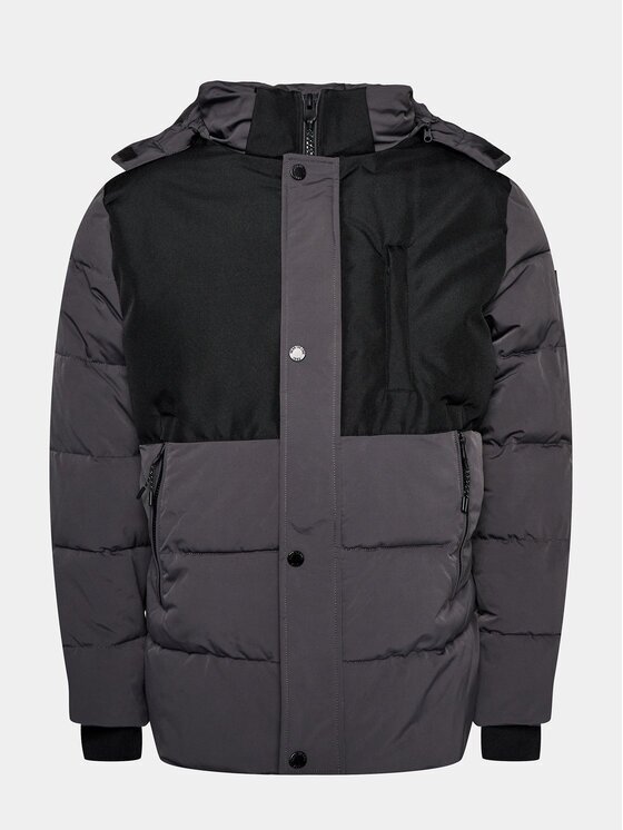 INDICODE Geacă de iarnă Titan 15-755 Gri Regular Fit