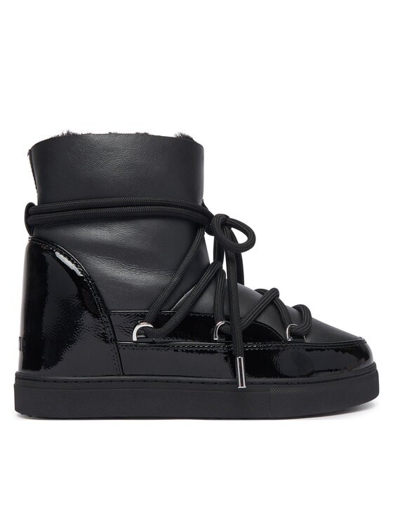 Inuikii Cizme de zăpadă Gloss Wedge 1001.004.0052.000 Negru