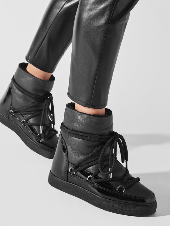 Inuikii Cizme de zăpadă Gloss Wedge 75203-007