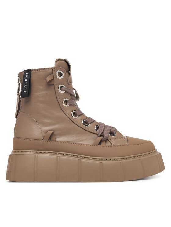 Inuikii Ghete Leather Matilda 1001.002.0042.163 Bej închis