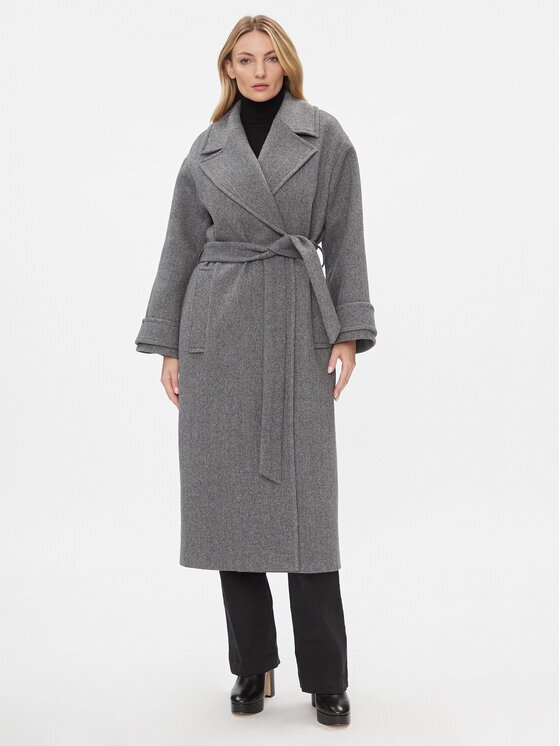 Ivy Oak Palton de lână Claudia IO1123F1115 Loose Fit