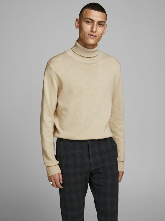 Jack & Jones Bluză cu gât 12157417 Regular Fit