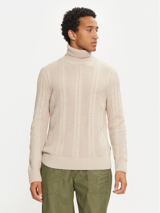 Jack & Jones Bluză cu gât 12261441 Regular Fit