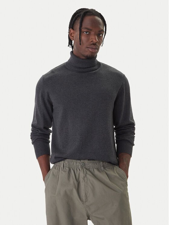 Jack & Jones Bluză cu gât Basic 12287649 Regular Fit