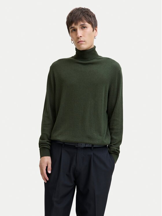 Jack & Jones Bluză cu gât Emil 12157417 Regular Fit