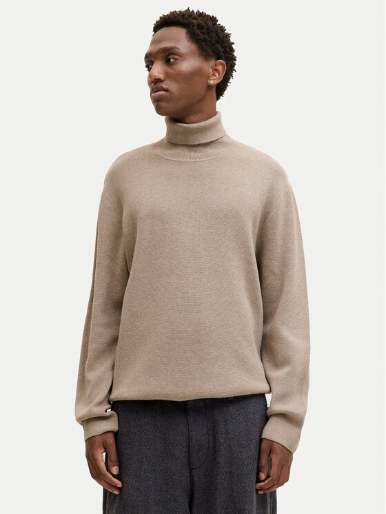Jack & Jones Bluză cu gât Milano 12285093 Relaxed Fit