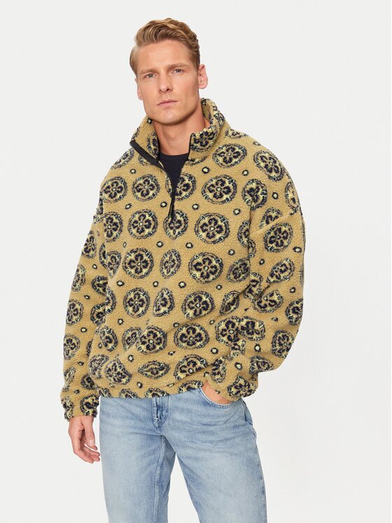 Jack & Jones Bluză Geo Teddy 12274453 Relaxed Fit