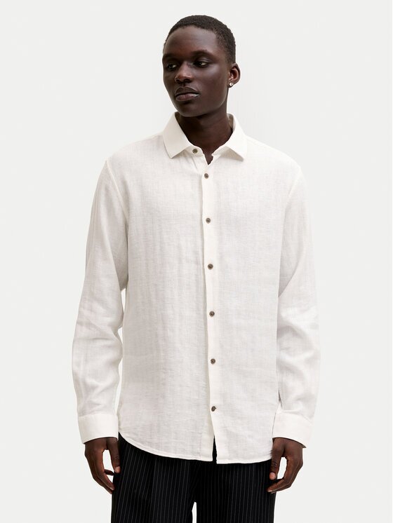 Jack & Jones Cămașă Blaparker 12292161 Écru Regular Fit
