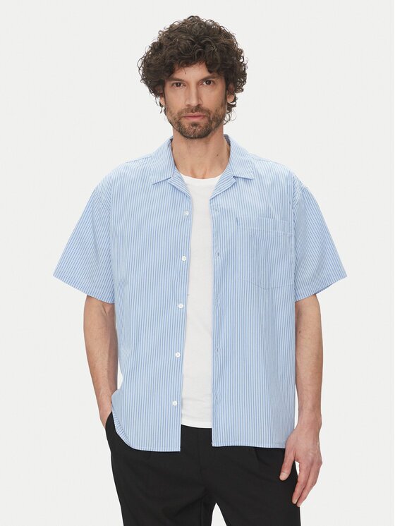 Jack & Jones Cămașă Cody 12269801 Albastru celest Relaxed Fit