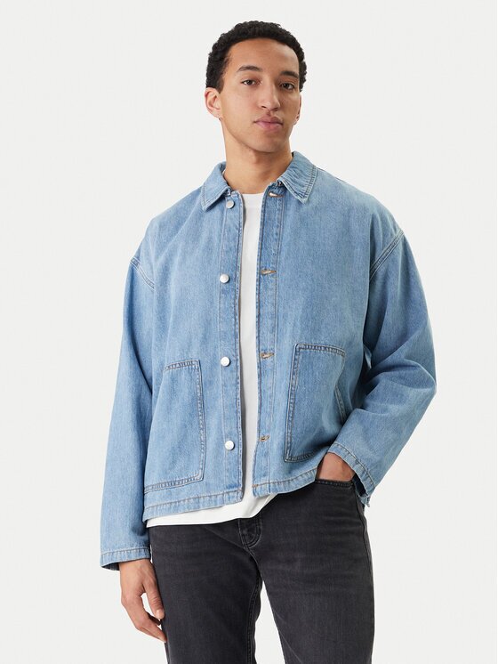 Jack & Jones cămașă de blugi Cambridge 12293585 Oversize