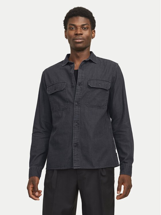 Jack & Jones cămașă de blugi Travis 12269262 Comfort Fit