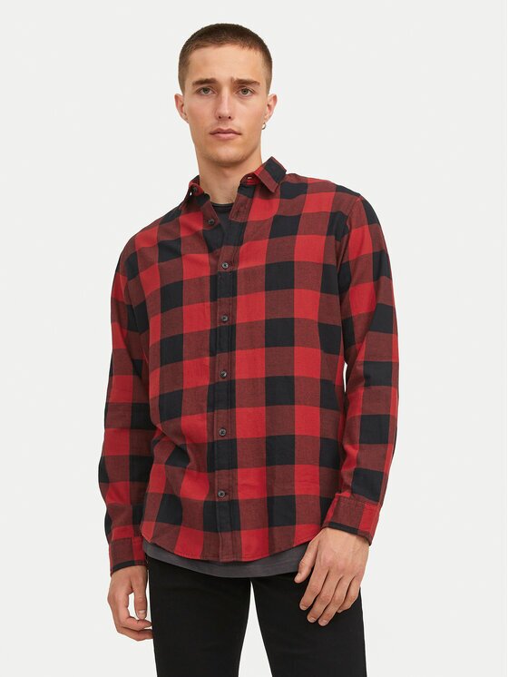 Jack & Jones Cămașă Gingham 12181602 Slim Fit