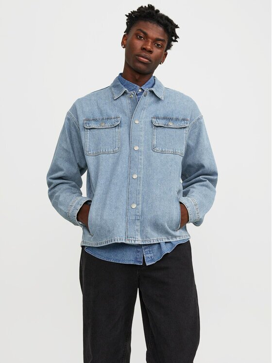 Jack & Jones Geacă de blugi Chase 12250086 Loose Fit