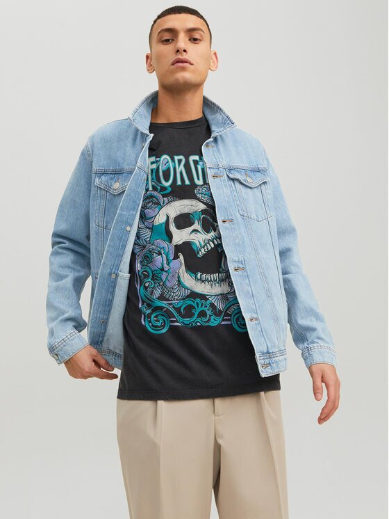 Jack & Jones Geacă de blugi Jean 12223612 Regular Fit