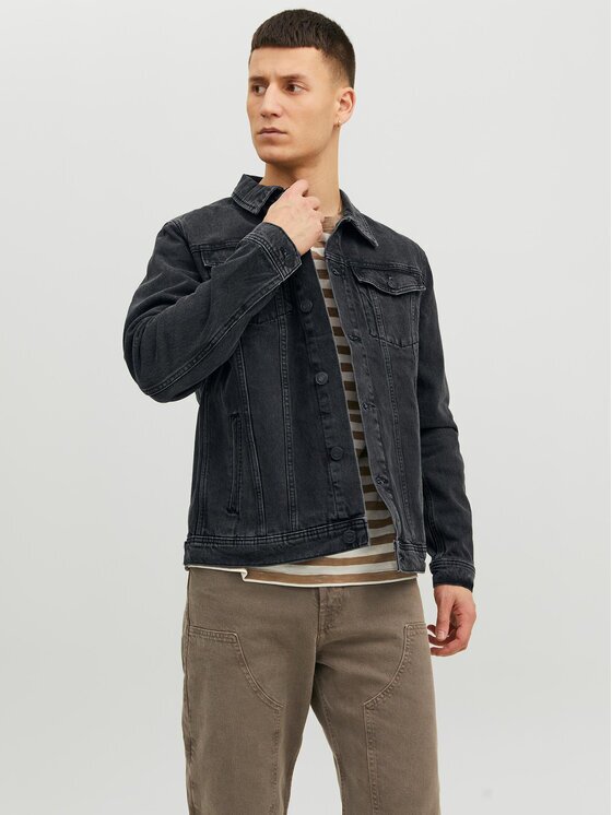 Jack & Jones Geacă de blugi Jean 12223613 Regular Fit