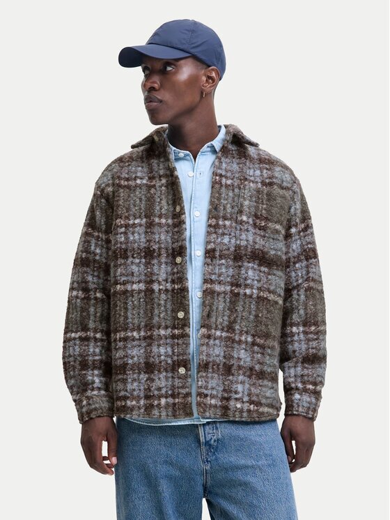 Jack & Jones Jachetă cămașă Denver 12293835 Maro Loose Fit
