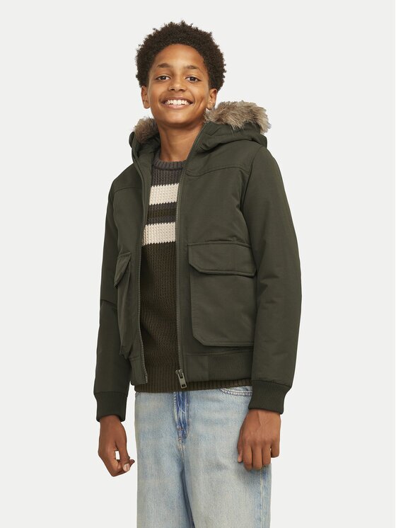Jack & Jones Junior Geacă de iarnă 12258512 Regular Fit