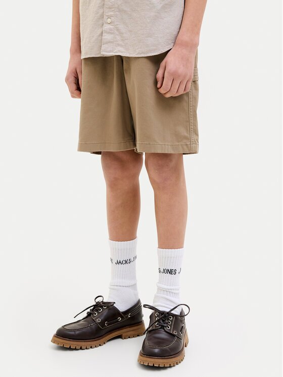 Jack & Jones Junior Pantalon scurți din material Tony 12268938 Relaxed Fit