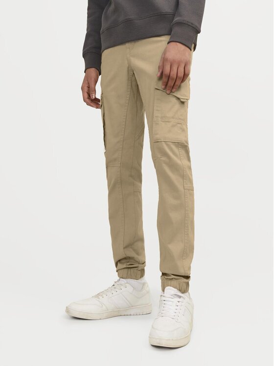 Jack & Jones Junior Pantaloni din material Paul 12193900 Slim Fit