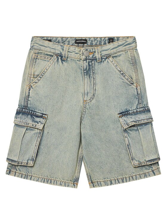 Jack & Jones Junior Pantaloni scurți de blugi Alex 12278977 Baggy Fit
