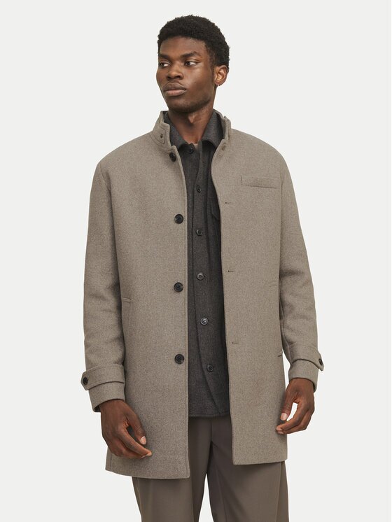 Jack & Jones Palton de lână Melton 12258672 Regular Fit