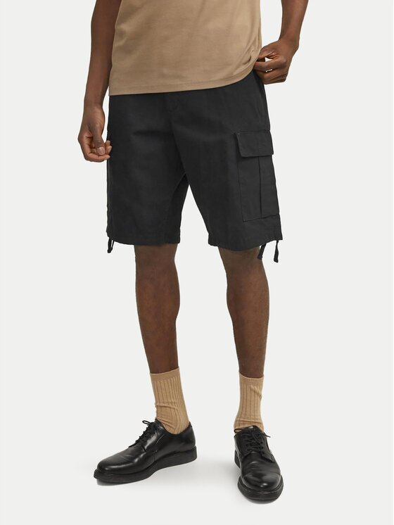 Jack & Jones Pantalon scurți din material Barkley 12248685 Regular Fit