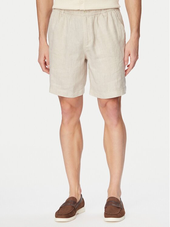 Jack & Jones Pantalon scurți din material Bill 12253134 Wide Leg