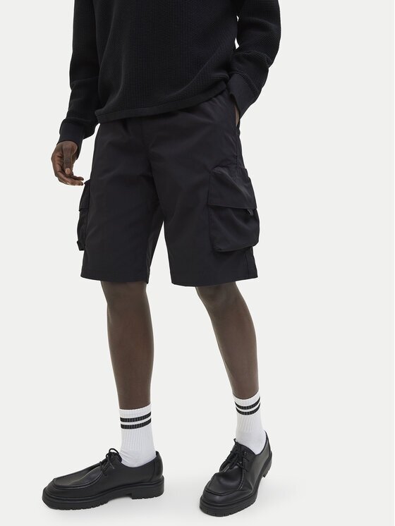 Jack & Jones Pantalon scurți din material Cole 12269386 Cargo Fit