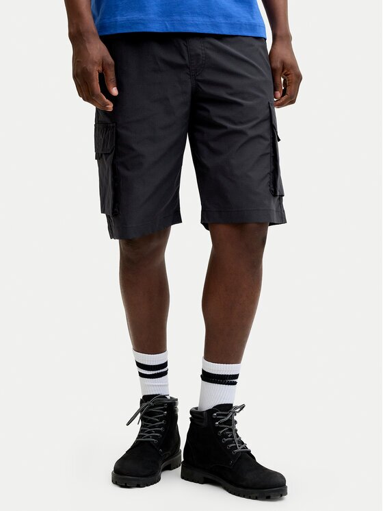 Jack & Jones Pantalon scurți din material Cole Ivan 12288611 Regular Fit