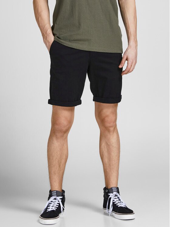 Jack & Jones Pantalon scurți din material Dave 12182549 Regular Fit