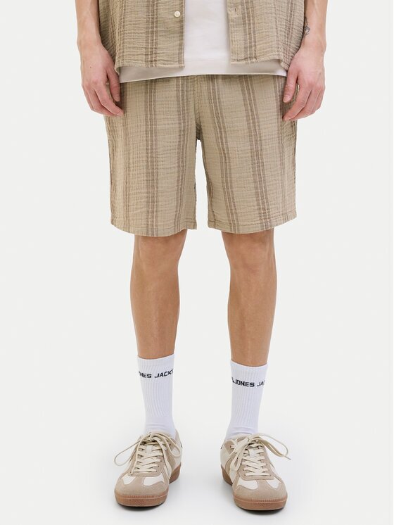 Jack & Jones Pantalon scurți din material Jaiden 12274758 Relaxed Fit