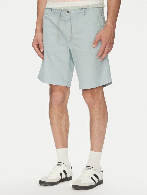 Jack & Jones Pantalon scurți din material Jaiden 12274968 Albastru celest Relaxed Fit