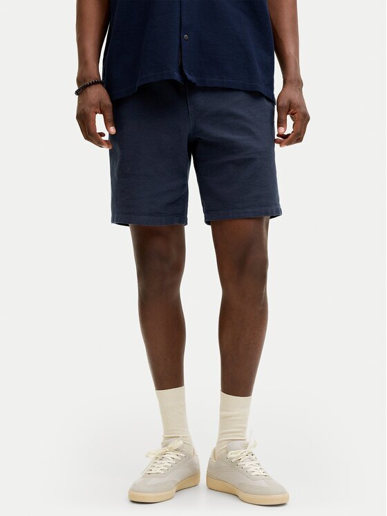 Jack & Jones Pantalon scurți din material Jaiden 12295862 Relaxed Fit
