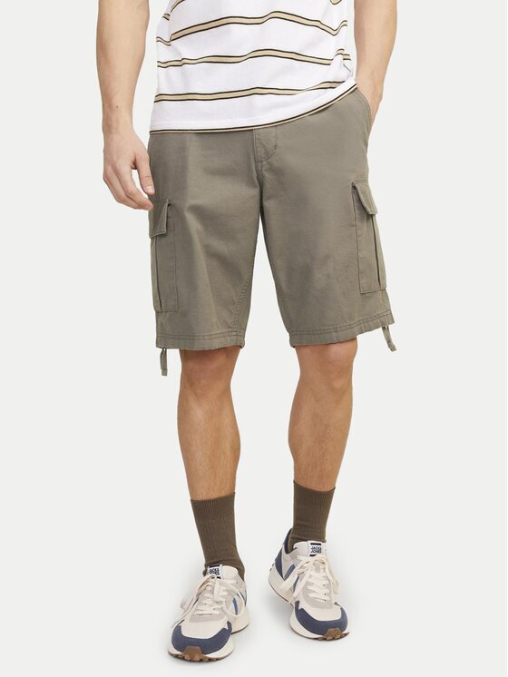 Jack & Jones Pantalon scurți din material Jpstcole 12248685 Regular Fit