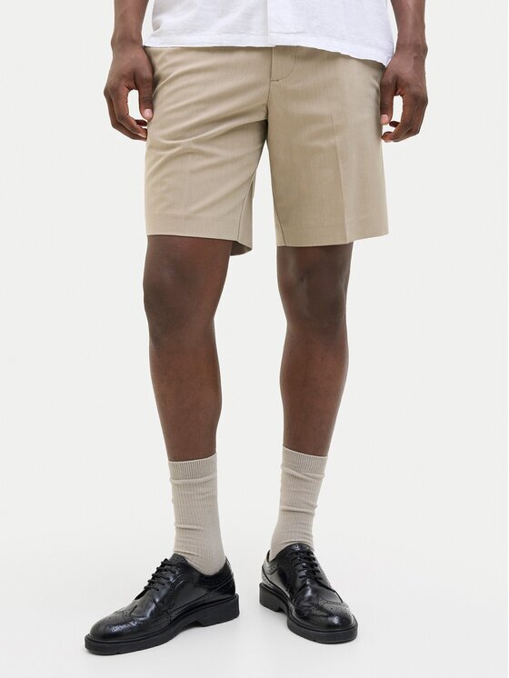 Jack & Jones Pantalon scurți din material Stace 12271357 Relaxed Fit