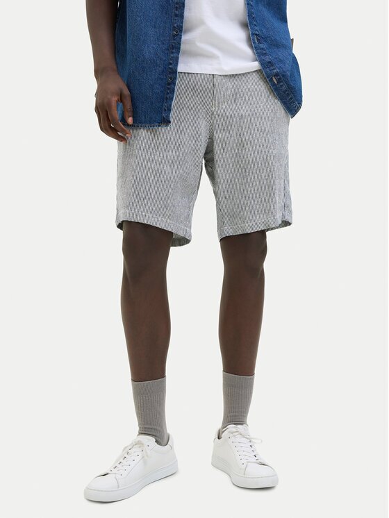 Jack & Jones Pantalon scurți din material Tace Mykonos 12269376 Tapered Fit