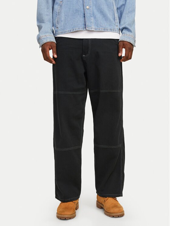 Jack & Jones Pantaloni din material Owen 12273515 Baggy Fit