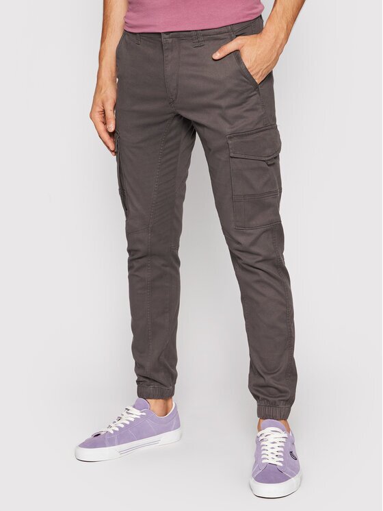 Jack & Jones Pantaloni din material Paul 12140326 Tapered Fit