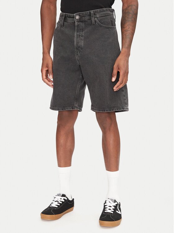 Jack & Jones Pantaloni scurți de blugi Alex 12269532 Baggy Fit